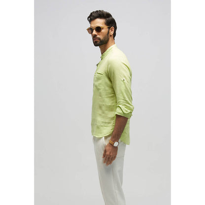 TERRA LUNA Carpo Lime Shirt