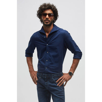 TERRA LUNA Saige Blue Shirt
