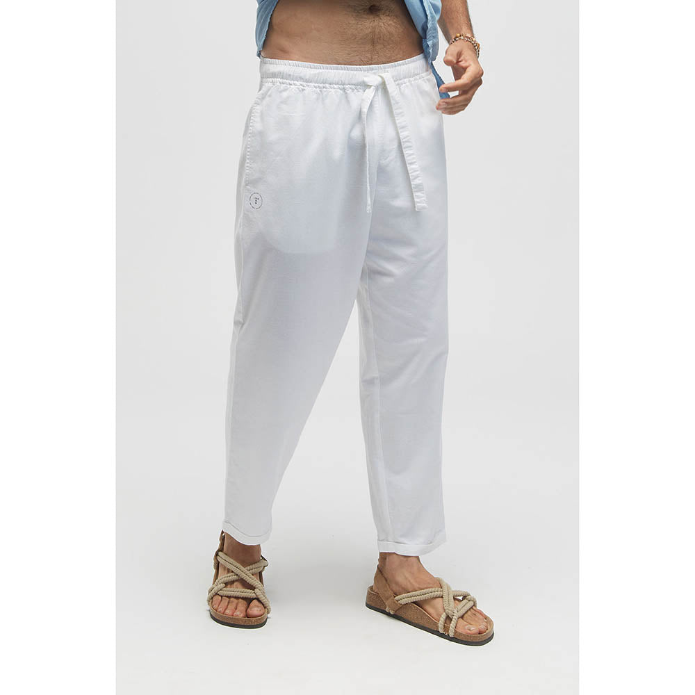 TERRA LUNA Idle White Pant