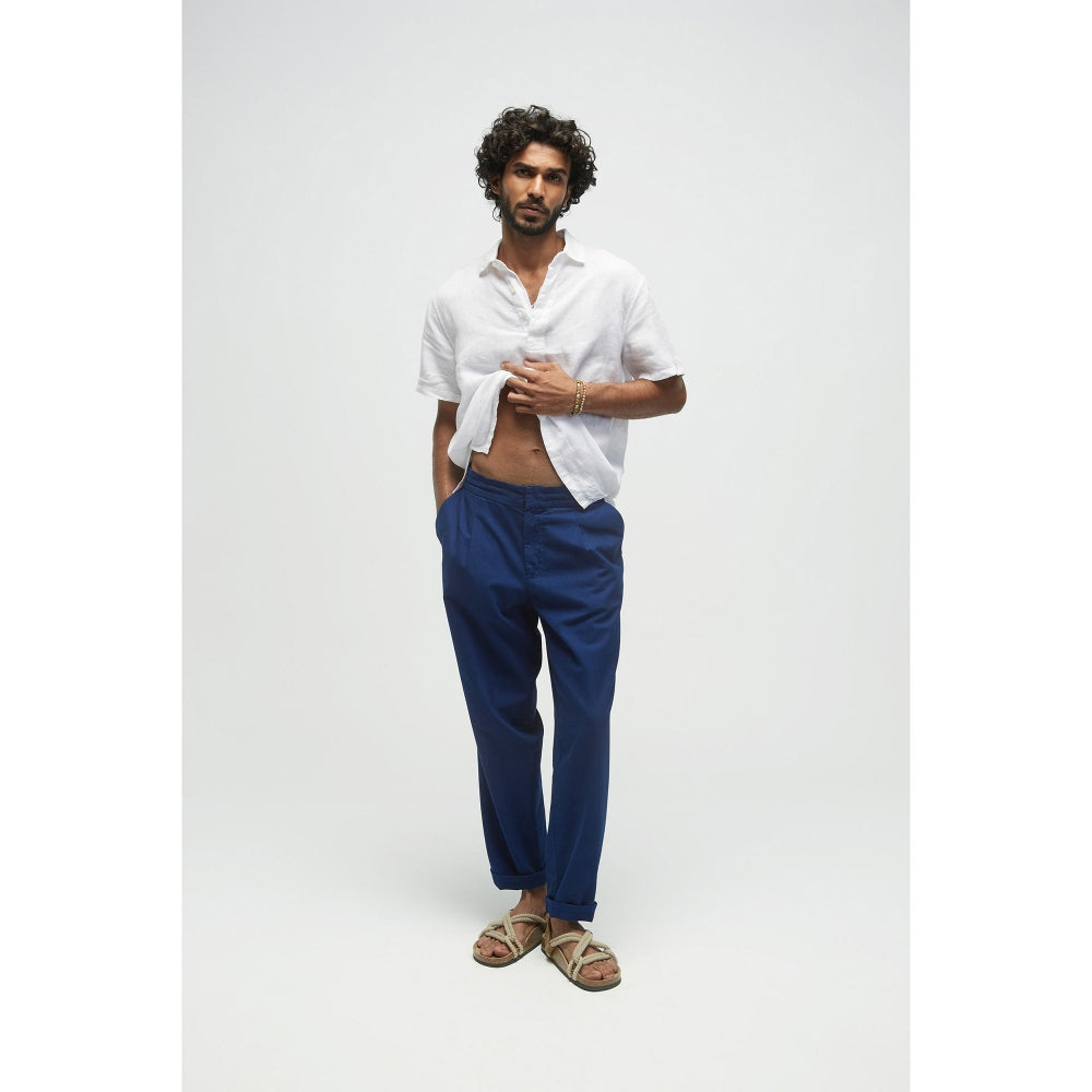 TERRA LUNA Larvotto Blue Pant
