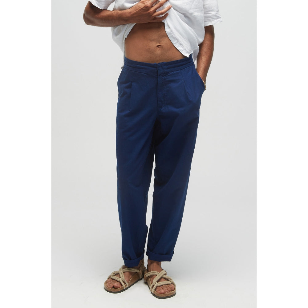 TERRA LUNA Larvotto Blue Pant