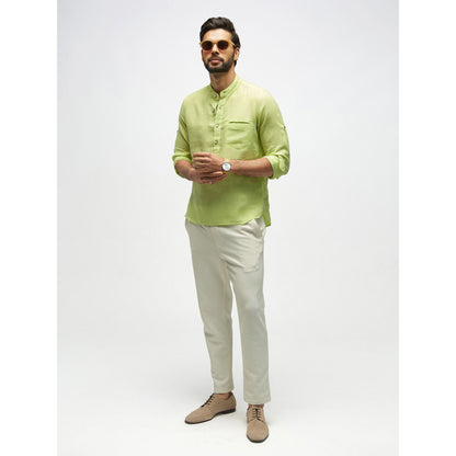TERRA LUNA Carpo Lime Casual Shirt