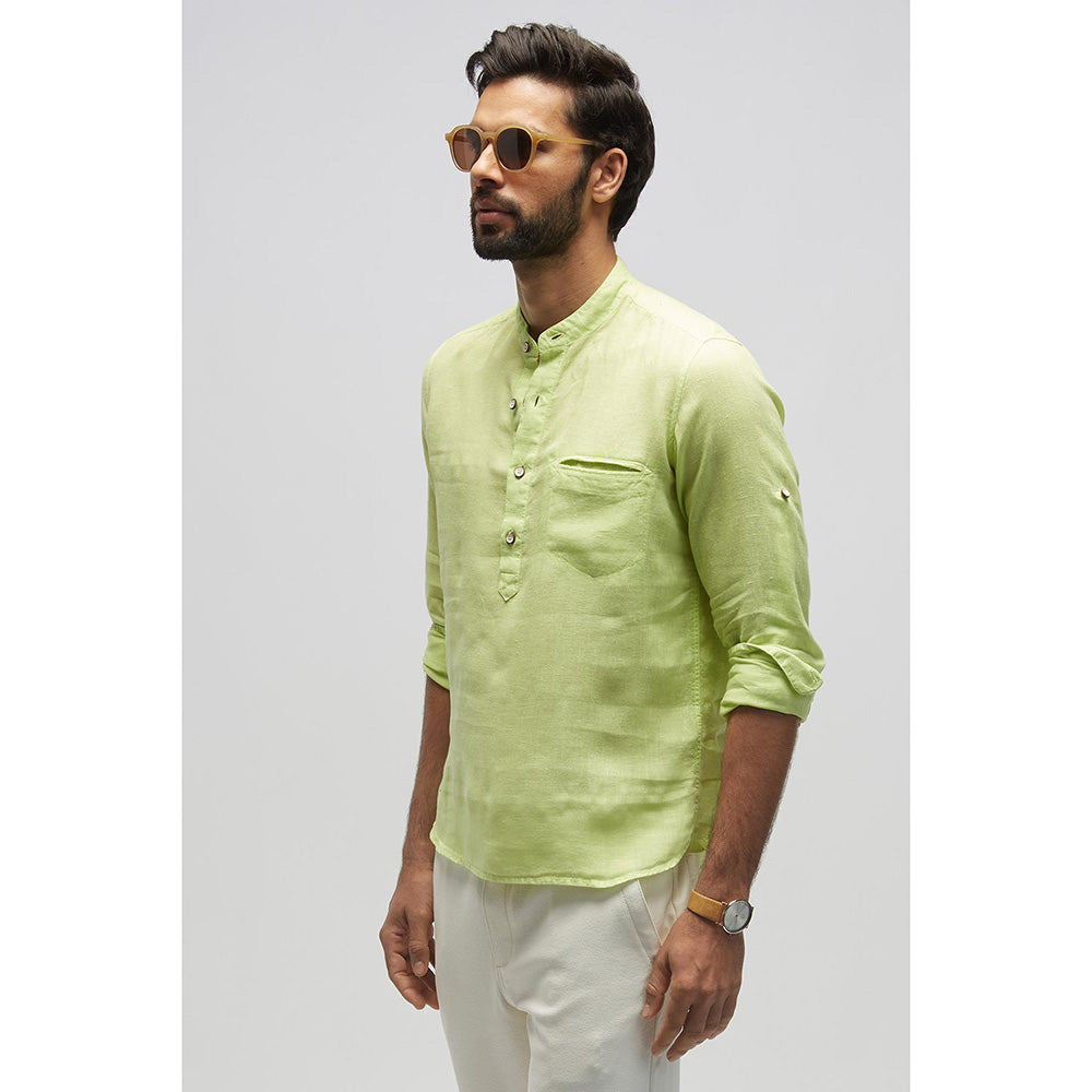 TERRA LUNA Carpo Lime Casual Shirt