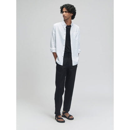TERRA LUNA Skoll White Casual Shirt