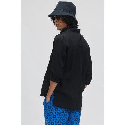 TERRA LUNA Bellatrix Black Casual Shirt