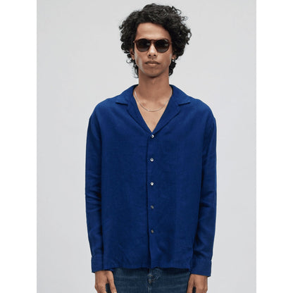 TERRA LUNA Pegasus Blue Casual Shirt
