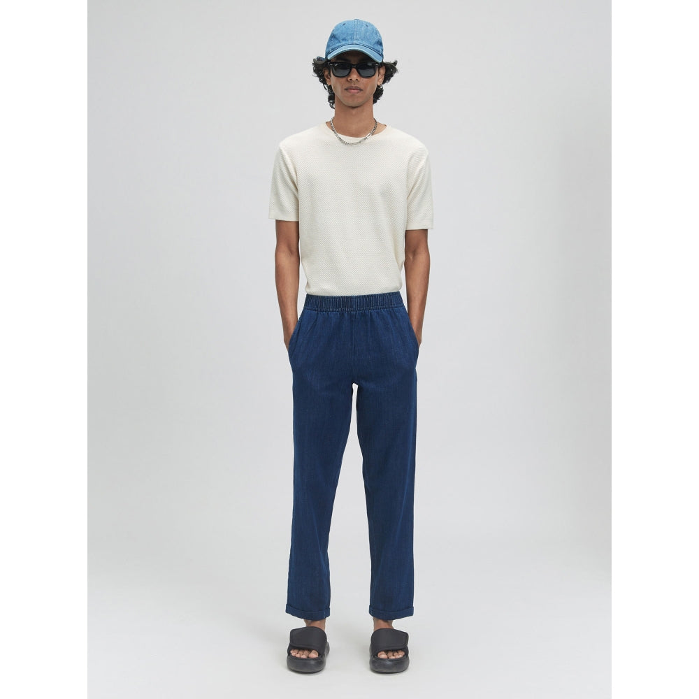 TERRA LUNA Malin Dark Indigo Trousers