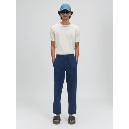TERRA LUNA Malin Dark Indigo Trousers