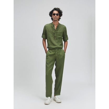 TERRA LUNA Nash Olive Trousers
