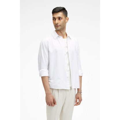 Terra Luna Zouk White Astro Sheen Shirt