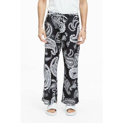TERRA LUNA Tao Noir Paisley Trouser