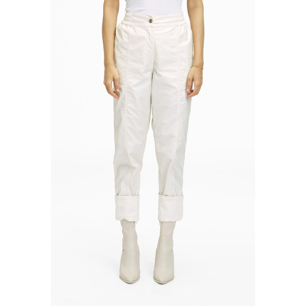 TERRA LUNA White Solid/Plain Naipan Pant