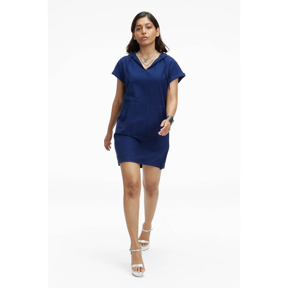 TERRA LUNA Omnia Blue Mini Dress