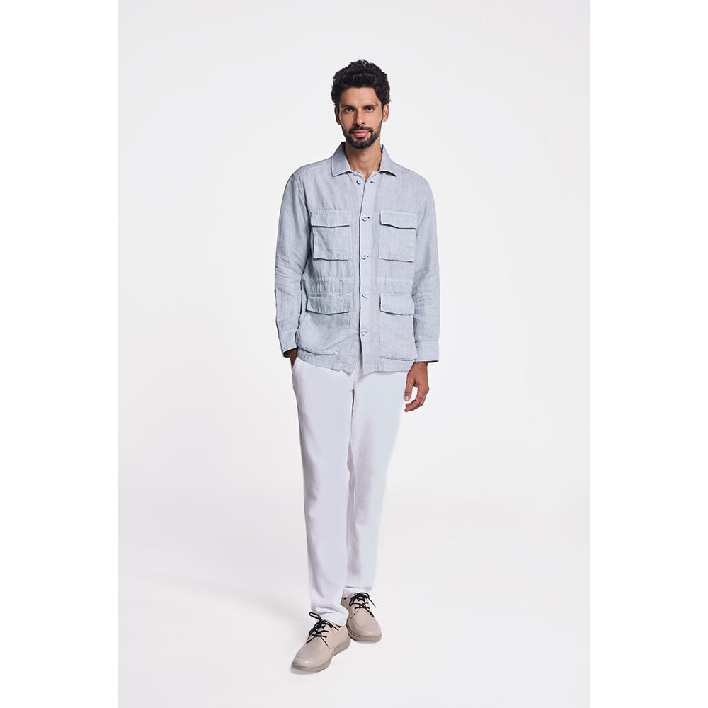 TERRA LUNA Felis The Traveller Shacket Blue