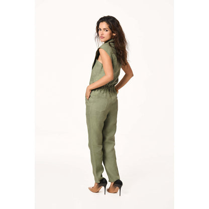 TERRA LUNA Ember Green Jumpsuit