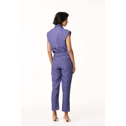 TERRA LUNA Ember Purple Jumpsuit