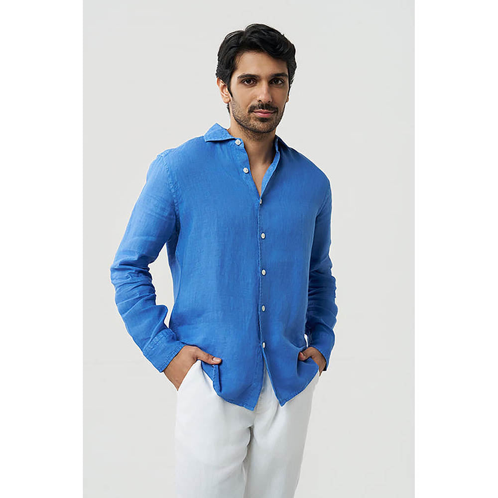 TERRA LUNA Fabio Linen Casual Shirt