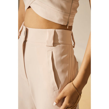 The Dapper Lady Pearl Joggers - Off White
