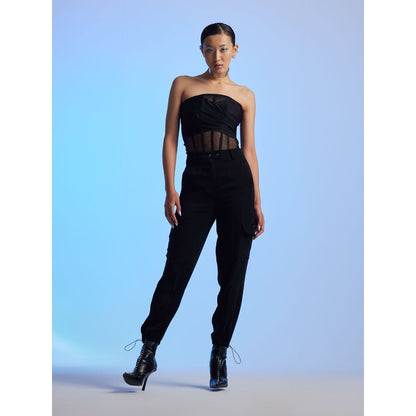 The Dapper Lady Infinite Sheer Corset Top