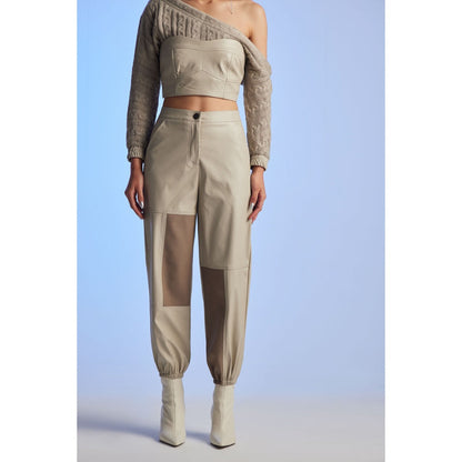 The Dapper Lady Ophelia Leather Bustier Top