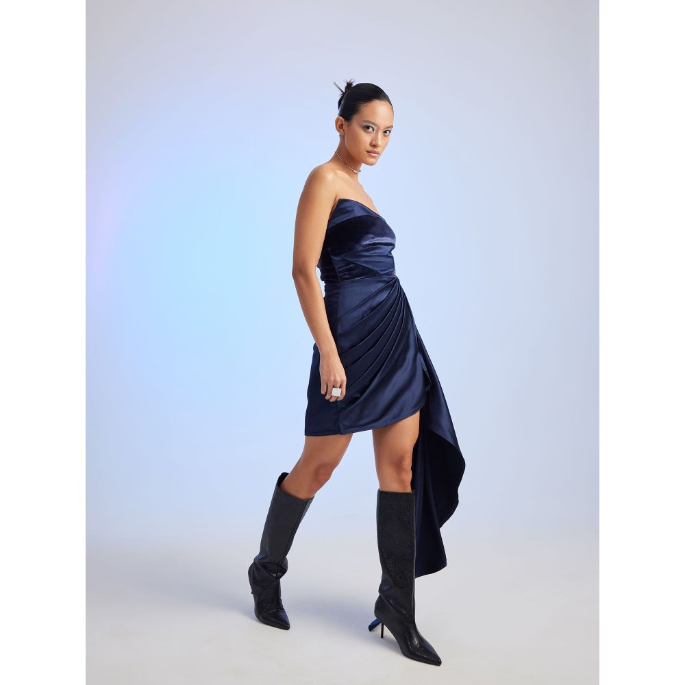 The Dapper Lady Luna Draped Dress