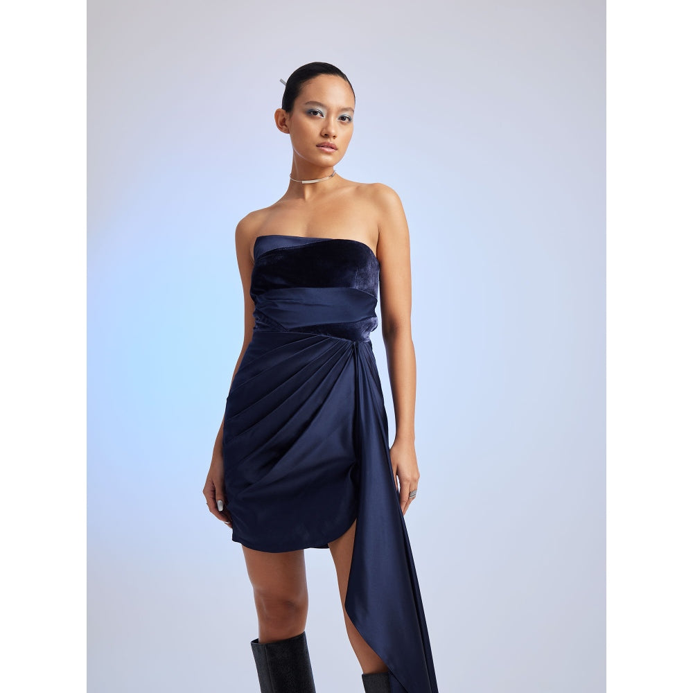 The Dapper Lady Luna Draped Dress