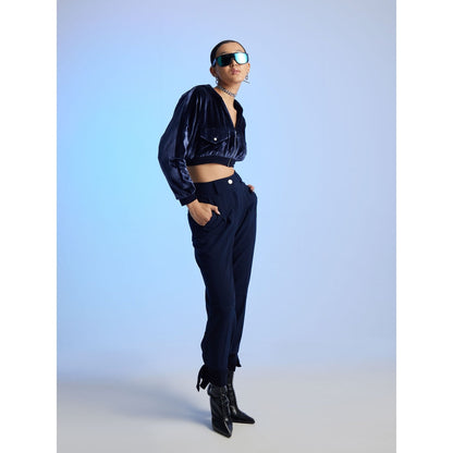 The Dapper Lady Luna Tie Up Pants