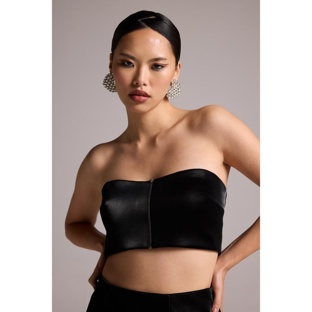 The Dapper Lady Black Sienna Bustier