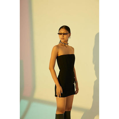 The Dapper Lady Astral Corset Mini Dress