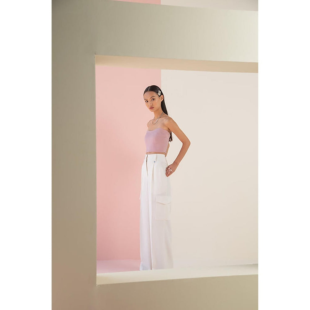 The Dapper Lady Ivory Wide Pant