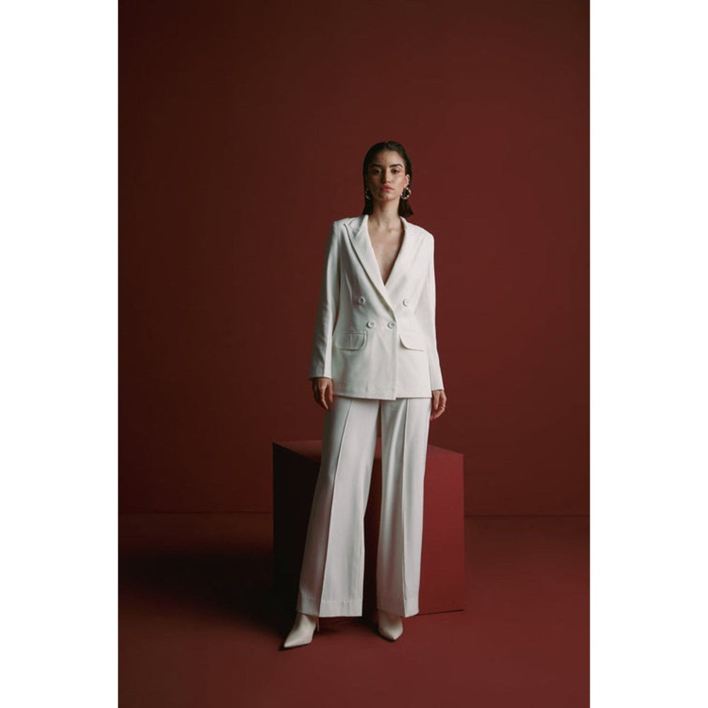 The Dapper Lady Pearl Flared Pants