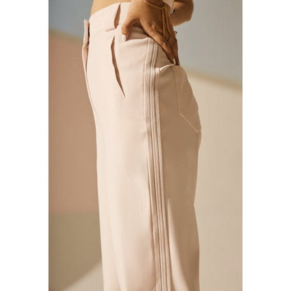 The Dapper Lady Pearl Black Joggers