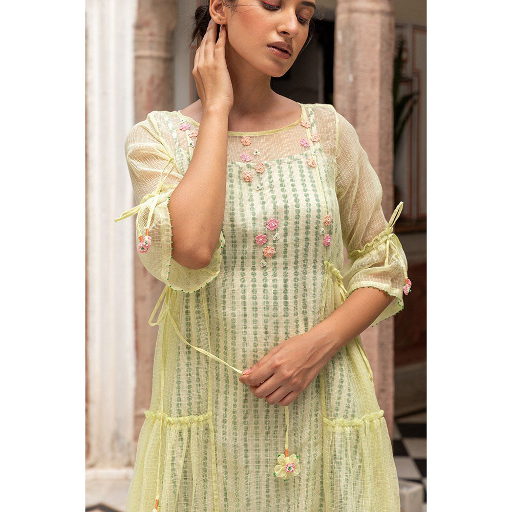 The Yellow Bow Moringa Tier Dress (Set of 2)