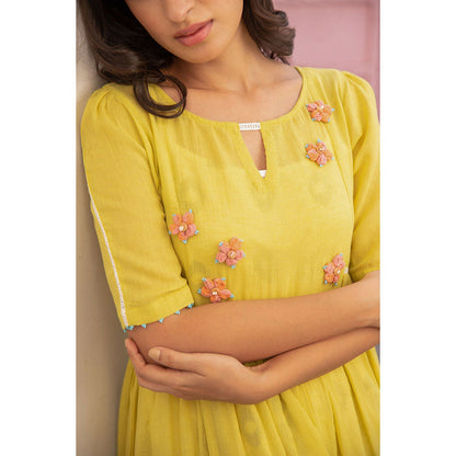 The Yellow Bow Limoncino Dress (Set of 2)