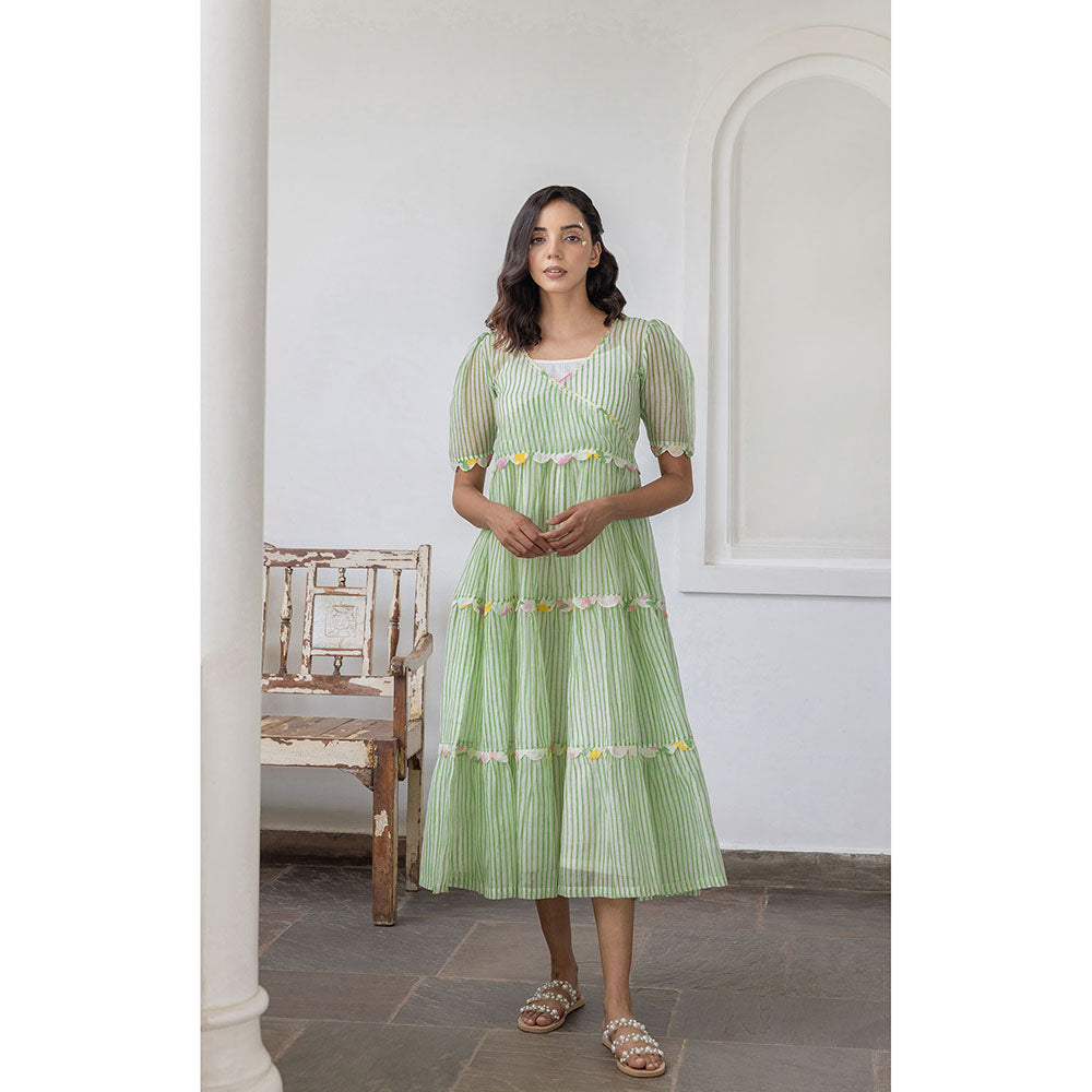 The Yellow Bow Maua Maxi Tier Dress (Set of 2)