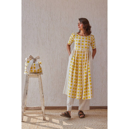 The Yellow Bow Canary Yellow Co-Ord (Set of 2)
