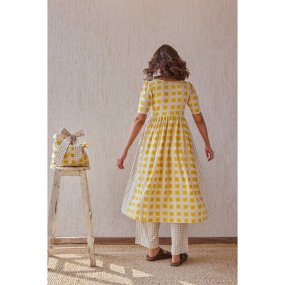 The Yellow Bow Canary Yellow Co-Ord (Set of 2)