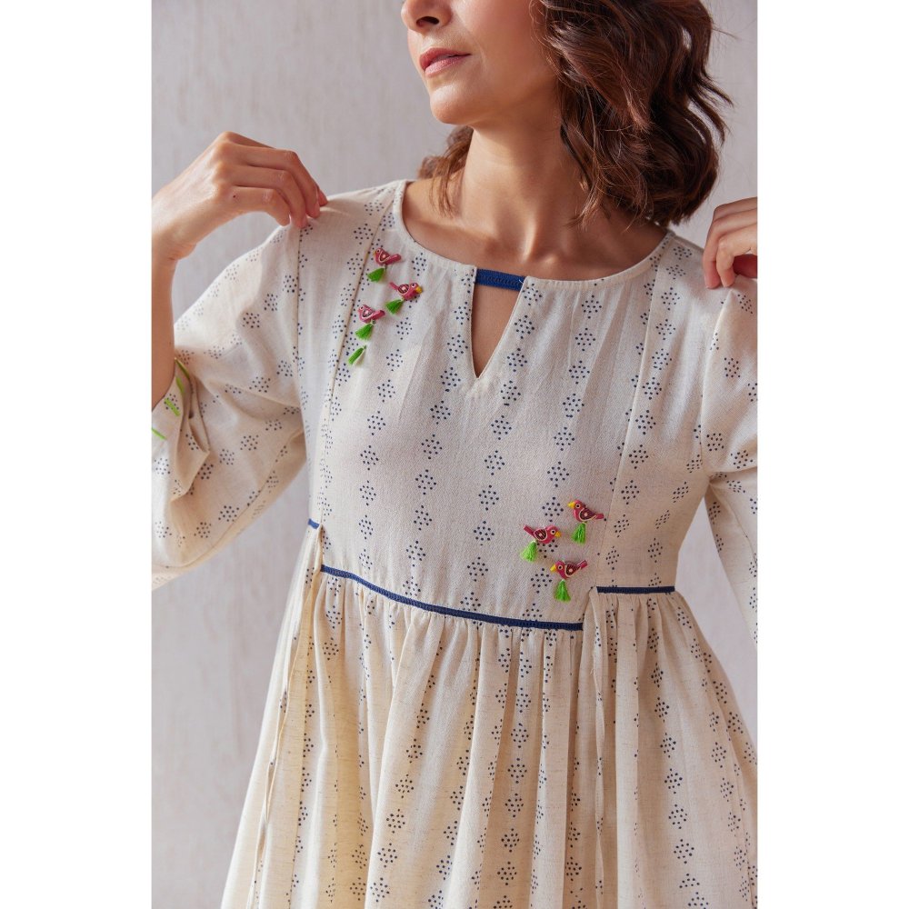 The Yellow Bow Avian Off White Co-Ord (Set of 2)