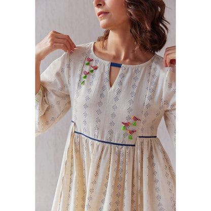 The Yellow Bow Avian Off White Co-Ord (Set of 2)