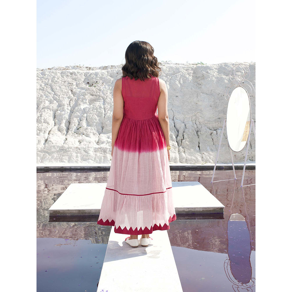 The Loom Art Rouge Blush Pink Dress with Slip (Set of 2)