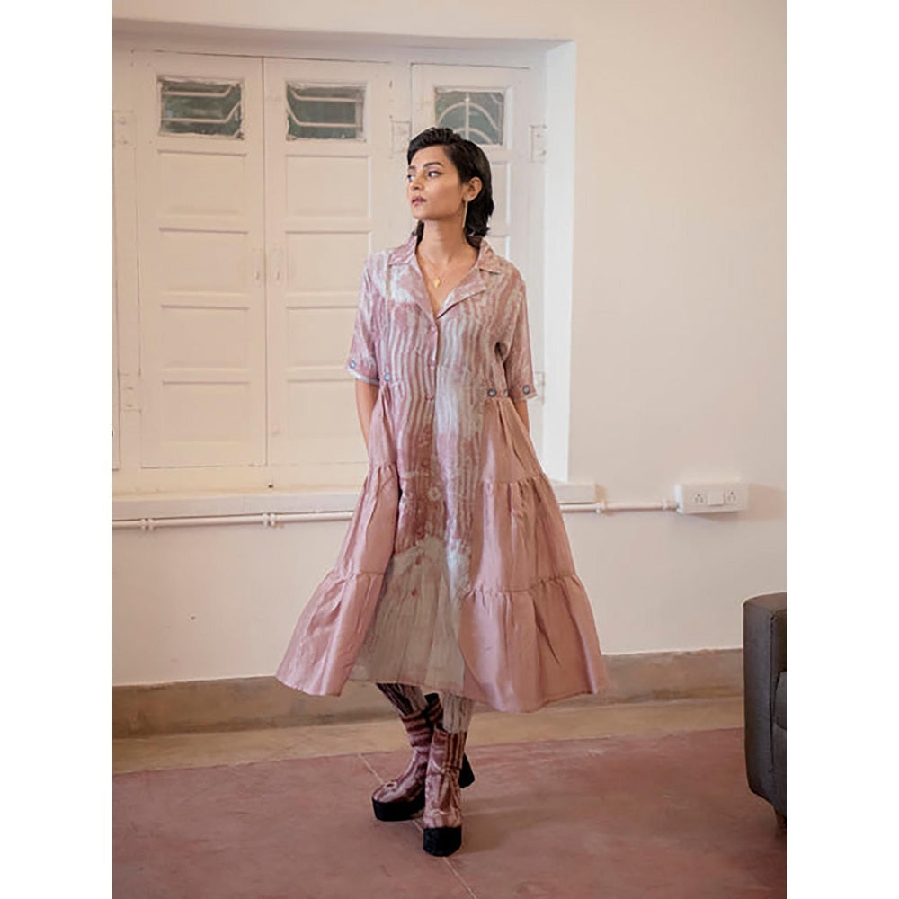 The Loom Art Persian Rust Midi Dress