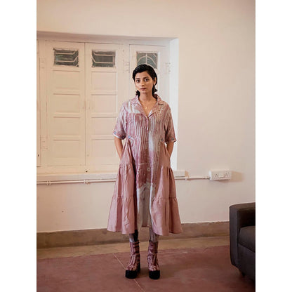 The Loom Art Persian Rust Midi Dress