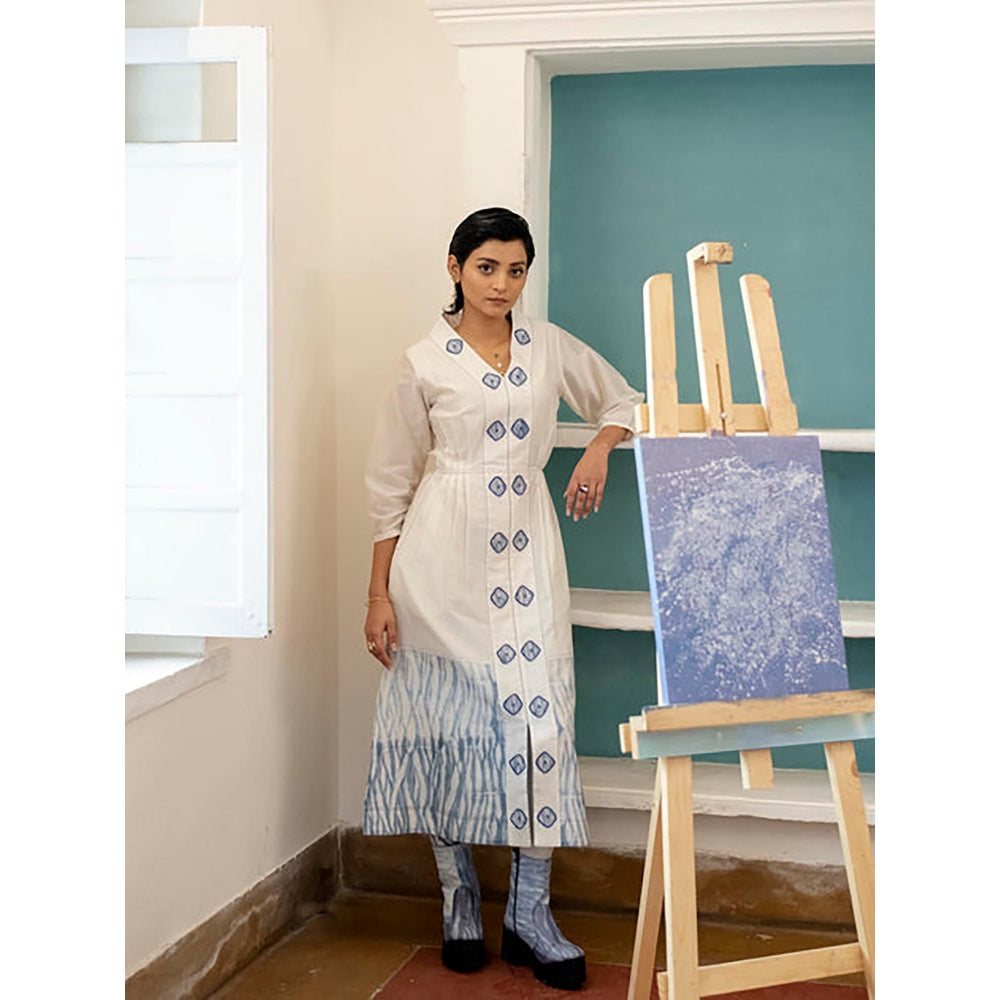The Loom Art Cloudy Day Midi Dress