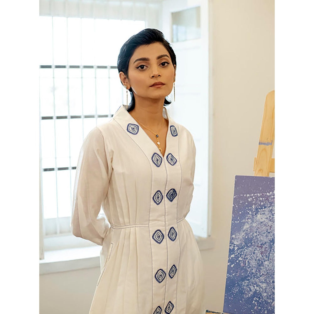 The Loom Art Cloudy Day Midi Dress
