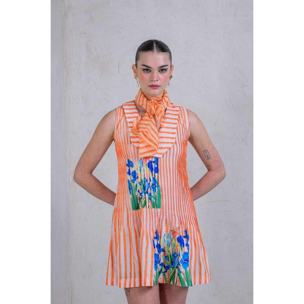 The Dramebaaz Company Mystic Maven Pintucks Dress