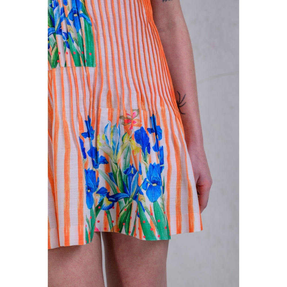 The Dramebaaz Company Mystic Maven Pintucks Dress