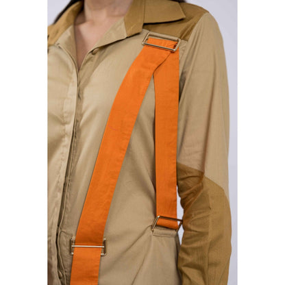 The Dramebaaz Company Reese Buckle Shirt Dress