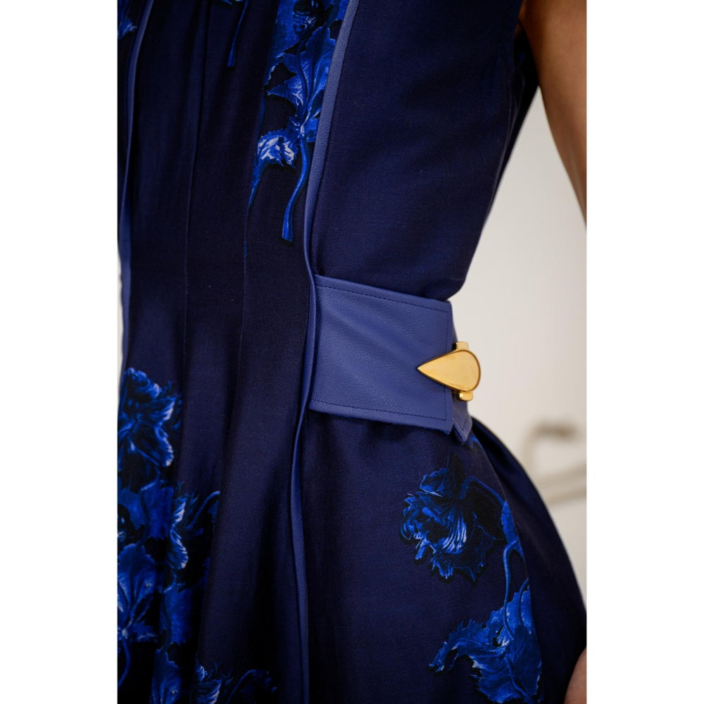 The Dramebaaz Company Niloufar Adjustable Midi Dress