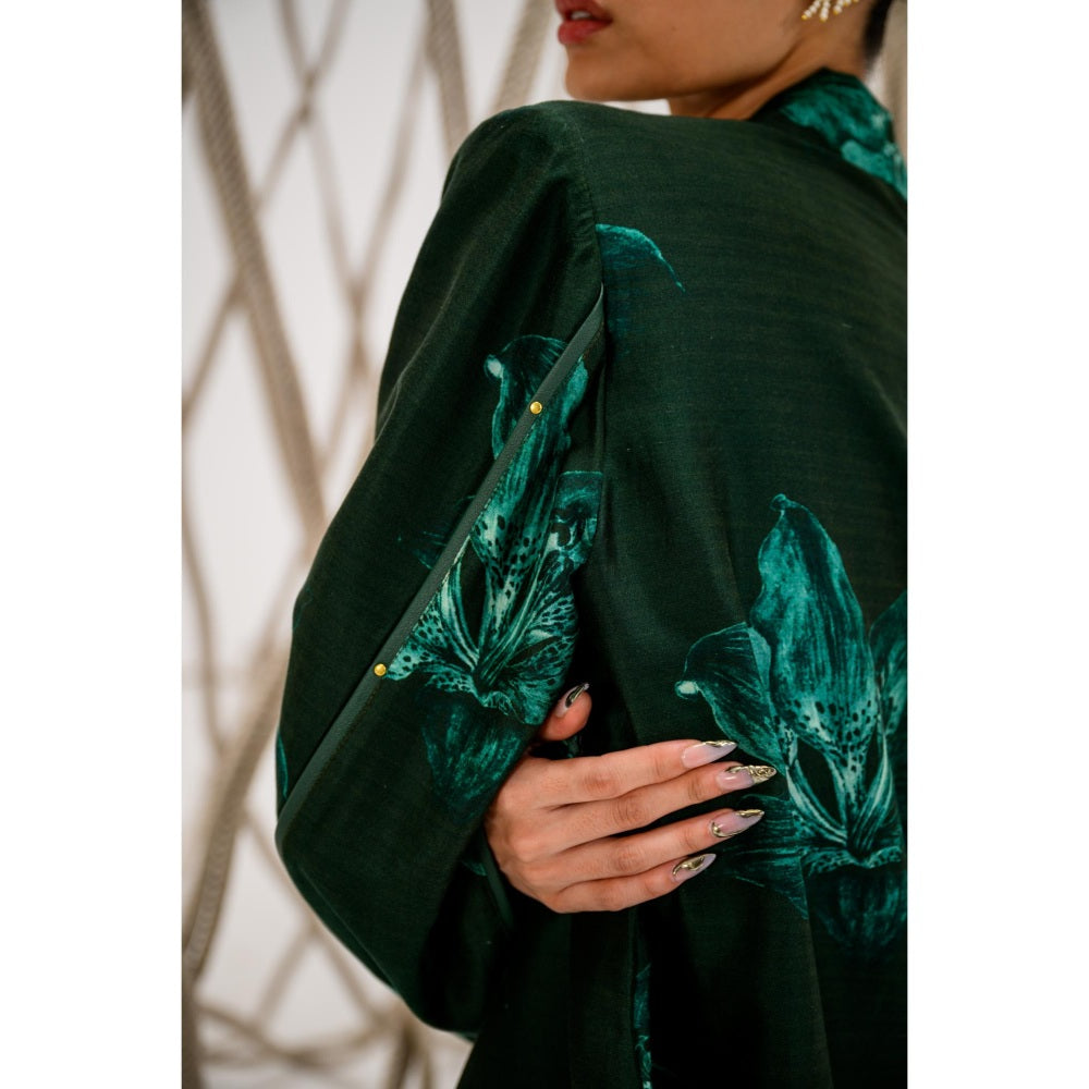 The Dramebaaz Company Lushmore Floral Print Blazer and Pant (Set of 2)