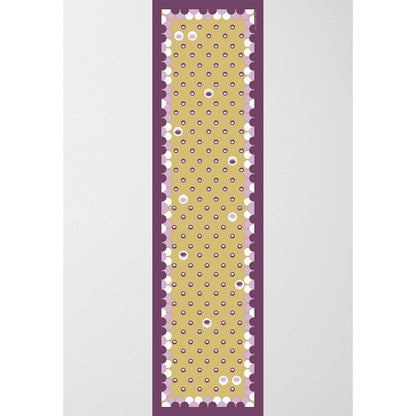 Thee Modern Roots Women The Lotus Pond Silk Stole Mustard